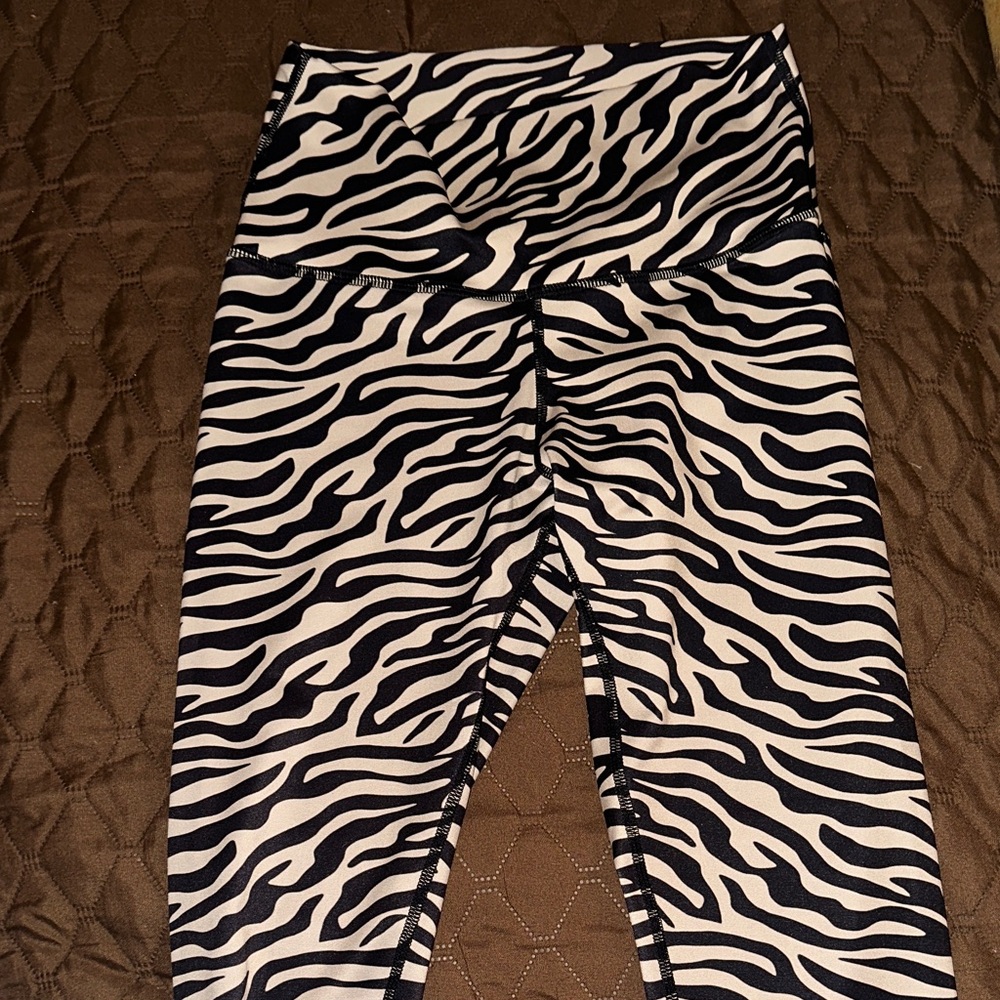 Zebra Print Leggings